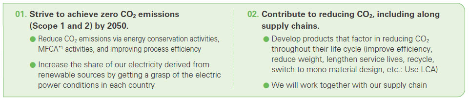 Environmental Vision for 2050 (net Zero)