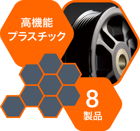 高機能プラスチック 8製品