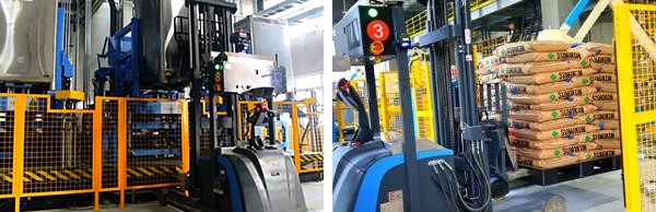 AGV(無人搬送車)による運搬作業の自働化